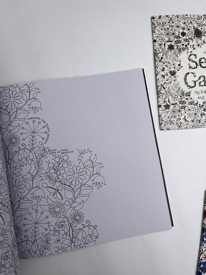 Large Secret Garden Coloring Book - ShopHaul