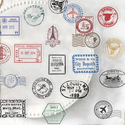 Transparent Label Stickers (10 pcs)