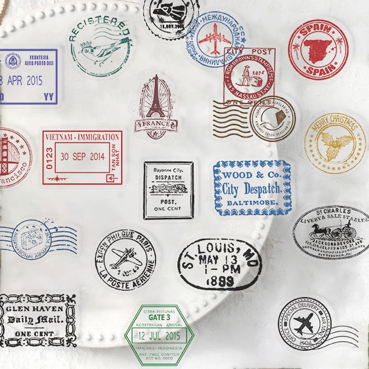 Transparent Label Stickers (10 pcs)