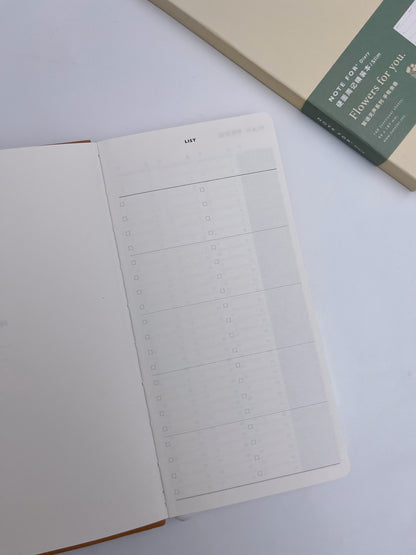 Note For Undated Planner / Journal (53 weeks)