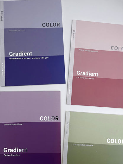 Gradient B5 Notebook (160 Pages)