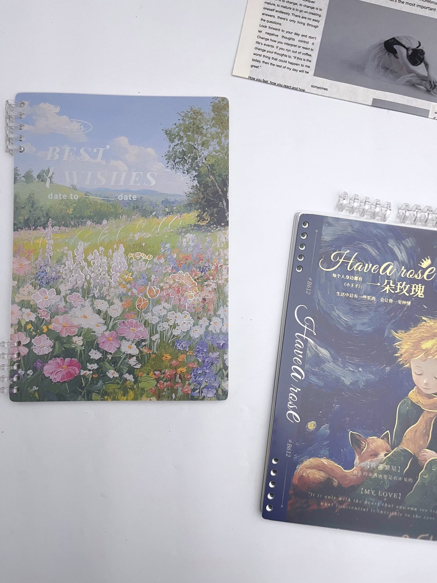 B5 Spiral Lined Notebook (120 pages)