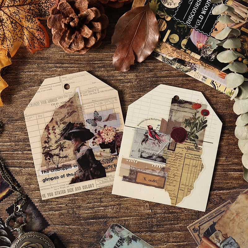 Retro / Vintage Stickers Book