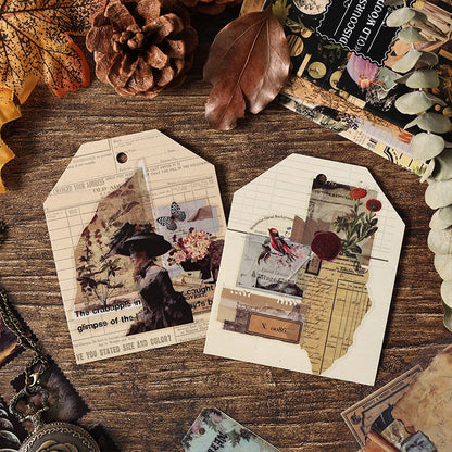 Retro / Vintage Stickers Book
