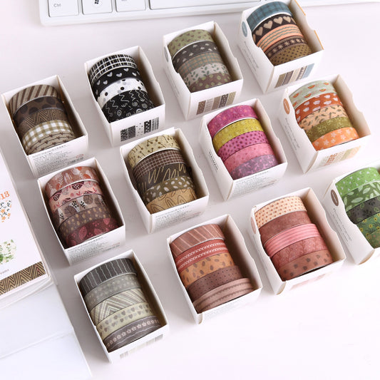 Plant-theme Washi Tapes Set