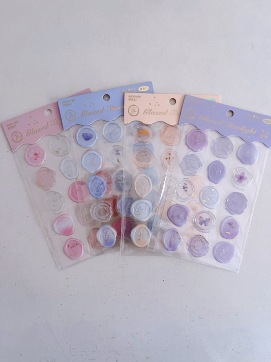 Glazed Wax Stickers - ShopHaul