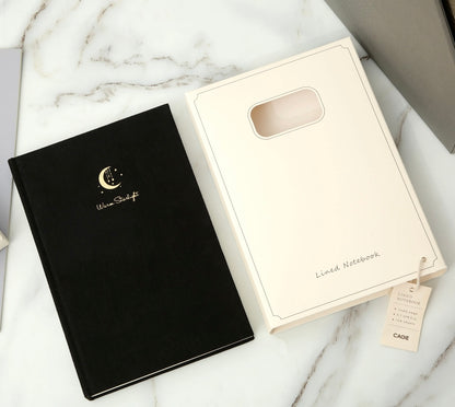 Lined A5 Journal Notebook (Fabric Cover)