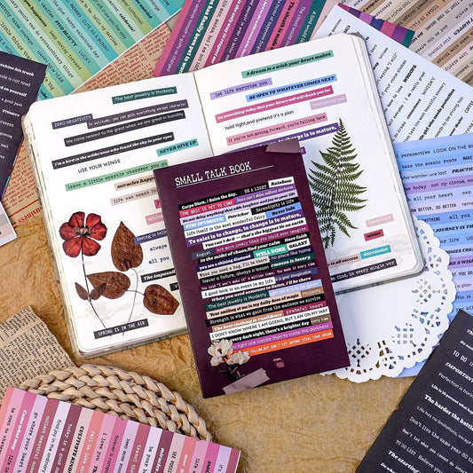 Small Talk Sticker Book (60 sheets) - ShopHaul