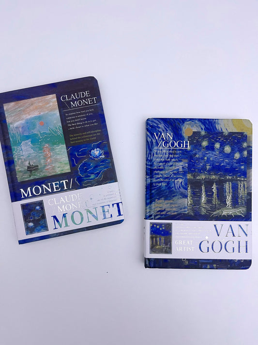 Retro Van Gogh Painting Journal / Notebook (Lined and Gridded Pages) - ShopHaul