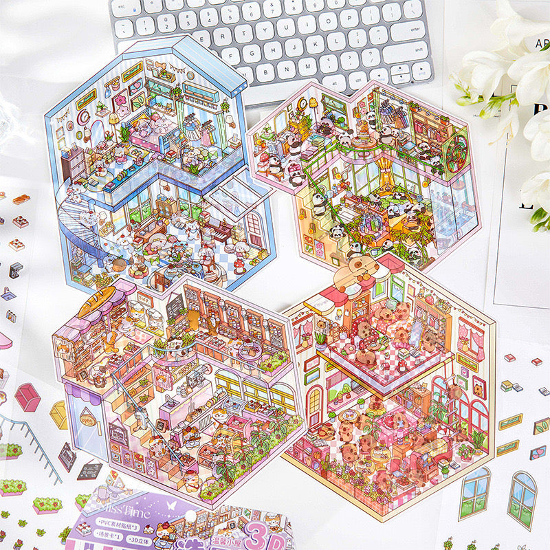 3D Landscaping Stickers