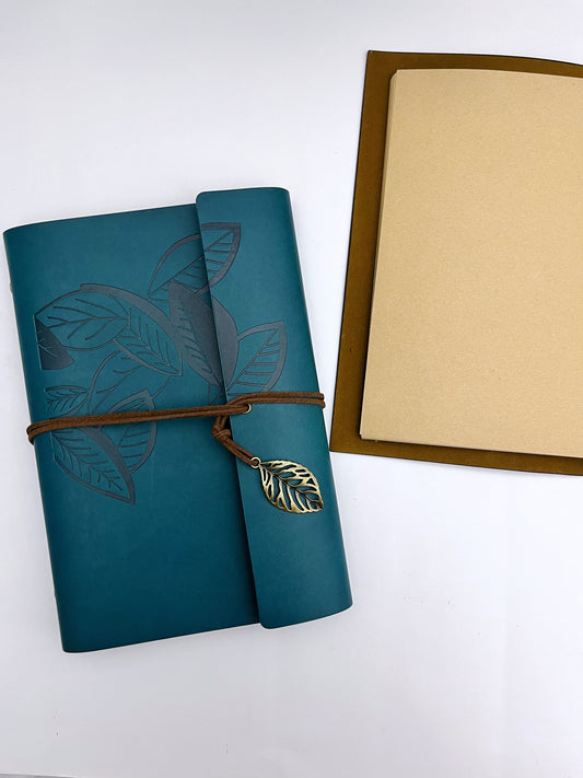 Traveler’s Journal (Leather Cover, Blank Pages) - ShopHaul