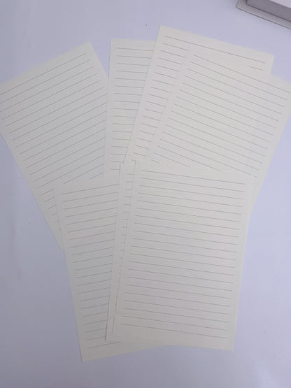 Vintage Letter Papers Set