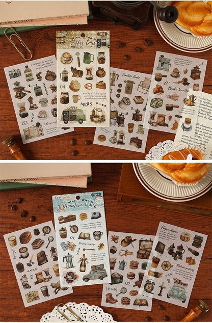Sticker Sheets Set (4 sheets)