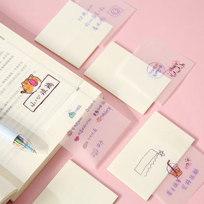 PET Transparent Sticky Notes