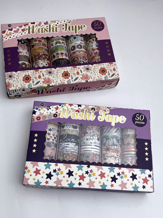 50 pcs Washi Tape Set - ShopHaul