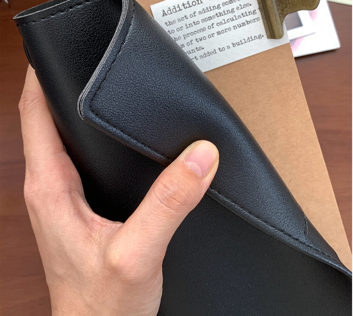 Retro Leather Traveler's Notebook / Journal (LINED, DOTGRID, SQUARE GRID SHEETS)