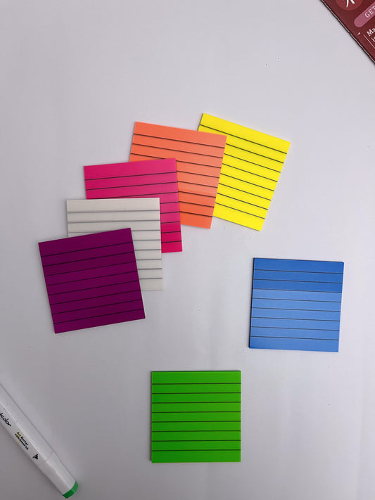 Lined Transparent Sticky Notes - ShopHaul