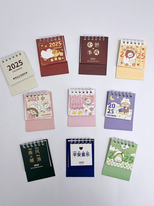 Mini 2025 Desk Calendar - ShopHaul