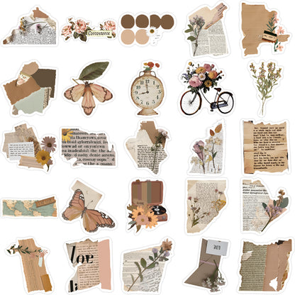 Retro / Vintage Stickers (10 pcs) - ShopHaul