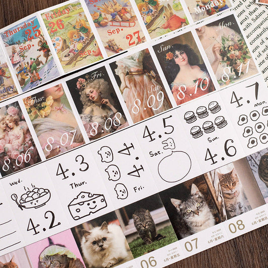 2025 Dated Calendar Sticker Book - ShopHaul