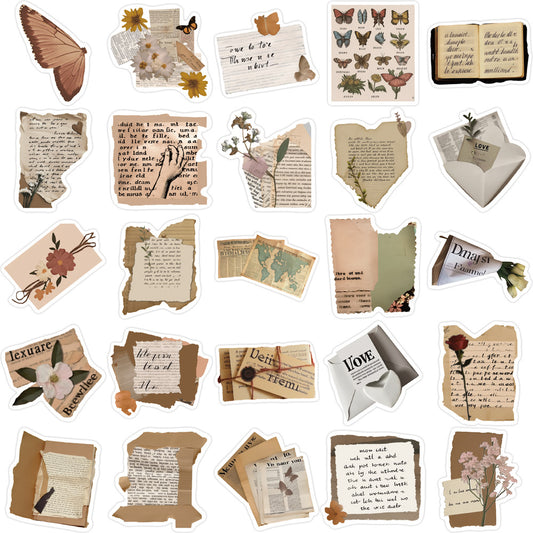 Retro / Vintage Stickers (10 pcs) - ShopHaul